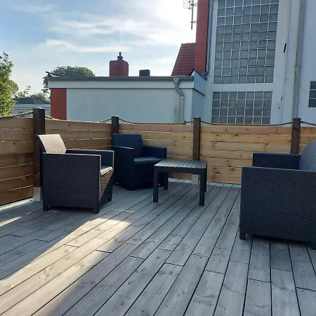 Stadthaus Mit Dachterrasse